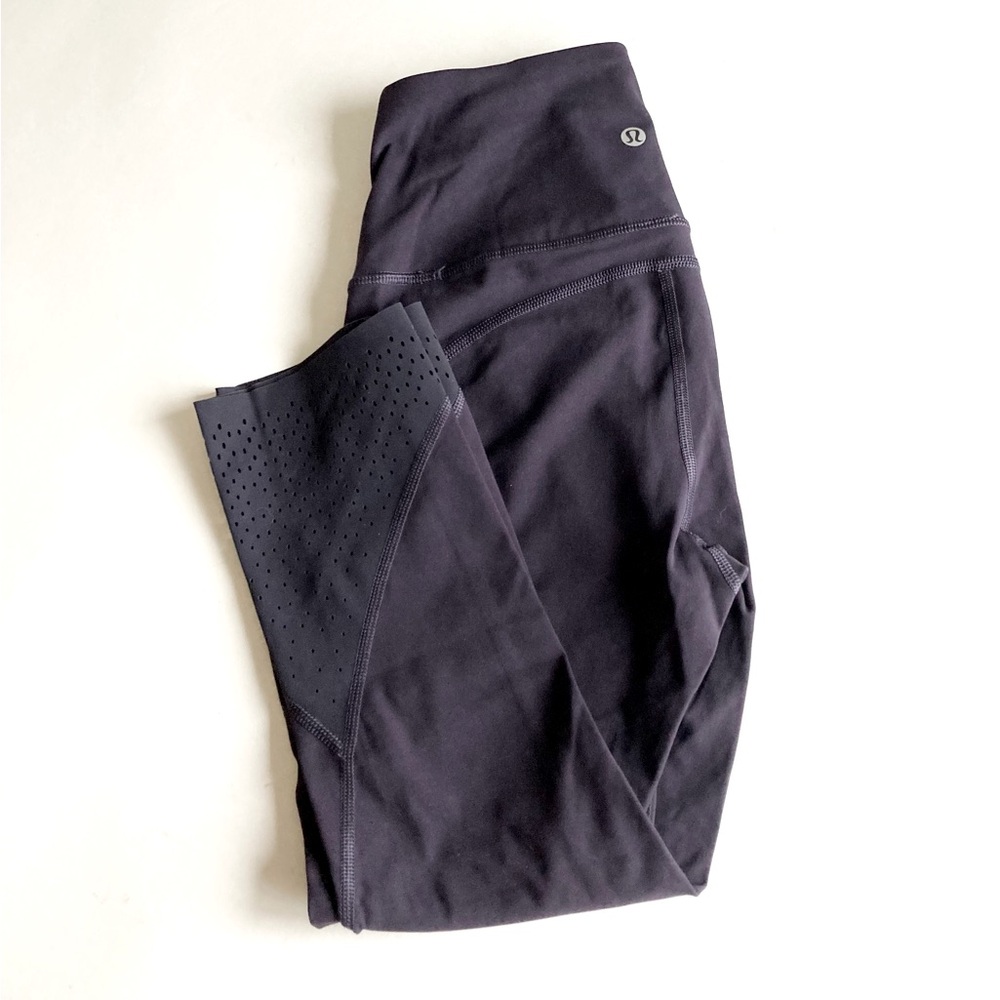 New Lululemon Navy Leggings size 4